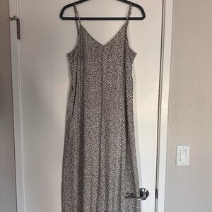 Jenny Kayne, animal print, strappy slip dress, small